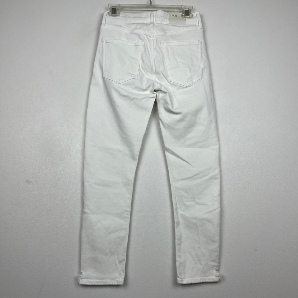AGOLDE Toni Chewed Hem Straight Leg Jeans - Picture 5 of 9